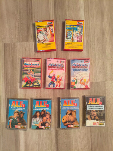 Hörspiel kassetten - 9x, |