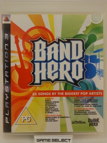 Band hero guitar sony ps3 - band,