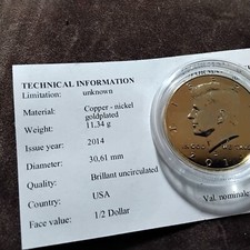 John F.Kennedy  Münze 2014