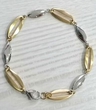 Gold Armband bicolor