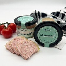 gekochte Mettwurst mit