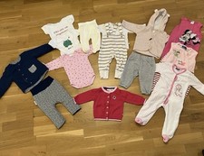 Kleiderset Kleiderpaket Mädchen Größe 62 68 Strampler,Bodys,Hosen,Jacke