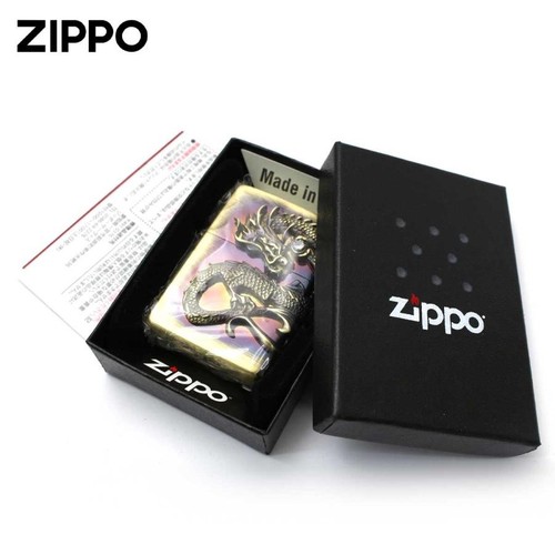 Zippo dragon metal brass - zippo,