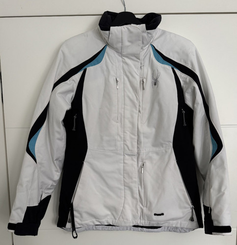 Spyder weiße damen skijacke - -,