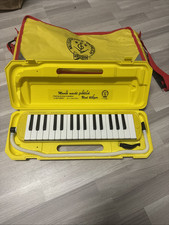 Melodica - Suzuki  Melodion - Gelb, Mit Tasche Koffer