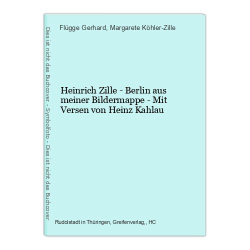 Heinrich zille berlin aus - -,