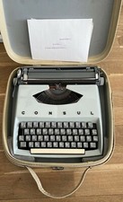 Schreibmaschine Consul Sammlerstück Reise Kofferschreibmaschine Reise Selten