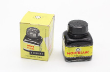 Montblanc Füllhalter Tinte Schwarz Tintenfass Vintage in OVP