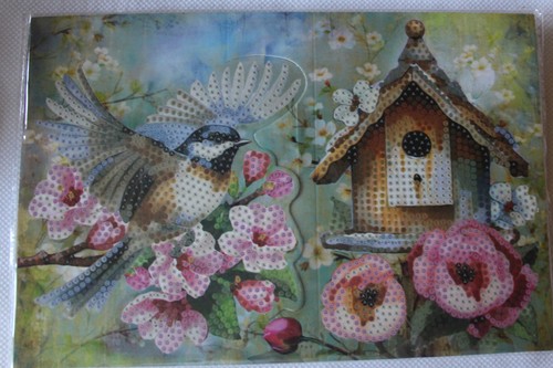 Diamond painting faltkarte - diamond, painting-faltkarte
