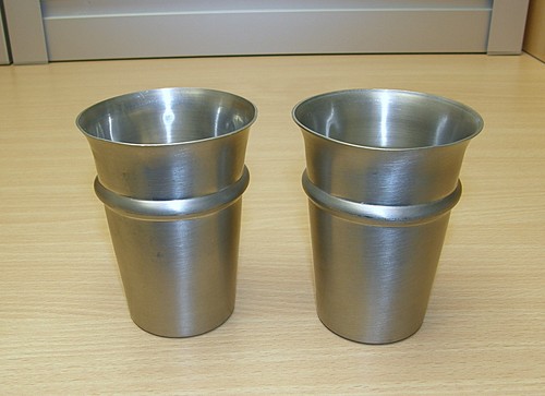 Frieling zinn becher - 2x,