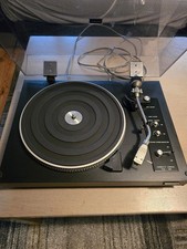 Hitachi PS-38 Direktantrieb Plattenspieler mit Staubhaube & Geschwindigkeitswahl