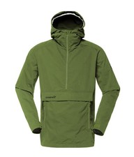 Norrona Jacke Herren Gr.L Svalbard Anorak Windjacke Outdoorjacke Grün 154491