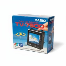 LCD Pocket Color Television TV-7500 CASIO Japan OVP
