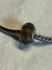 Trollbeads retired Limited Edition Sense of Shimmer faceted glass bead