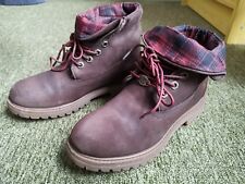 Rarität TIMBERLAND Damenstiefel Arbeitboot - Roll Top - Braun - 3720R - Gr.37 W