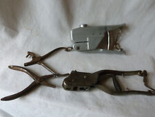 KONVOLUT SCHAFFNERZANGEN 4 STÜCK LOCHZANGE / KONTROLLZANGE SCHAFFNERZANGE -ASL.3