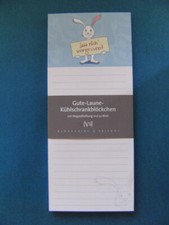 Magnet Notizblock Hase nich vergessen Kühlschrankmagnete Kühlschrankmagnet