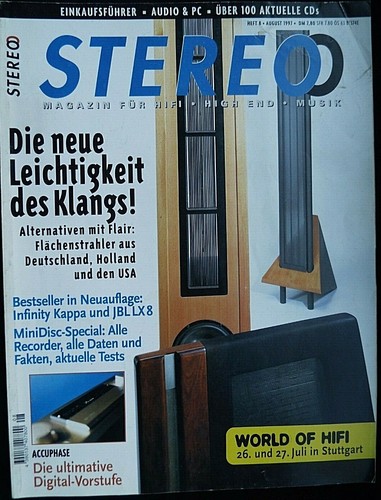 Stereo advantage p1 a - stereo, 8/97,advantage