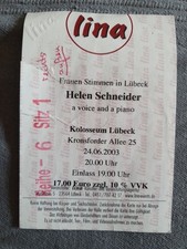 Helen Schneider alte