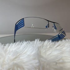 JF Rey Brillen JF 2267 022 53#18,5 Blau Schwarz Rarität Exklusiv wie Neu