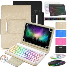 Beleuchtete Tastatur Hülle für iPad 6/7/8/9/11th Gen Air 3 4 5 6 Pro 11 M5 2025