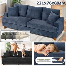 3 Sitzer Sofa Corduroy Sofa