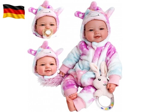 Realistische babypuppe - cm,