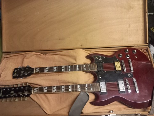 Ibanez 2402 doubleneck gitarre - ibanez,