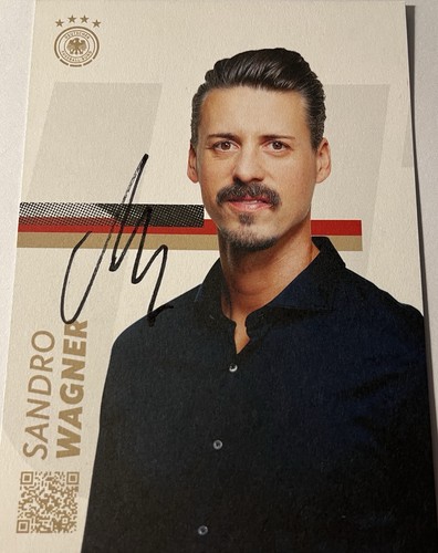 Sandro wagner autogrammkarte - wagner,