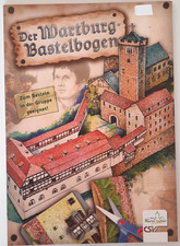 Modellbastelbogen - Der Wartburg Bastelbogen - Martin Luther