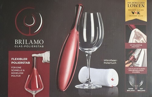 Brilamo glas polierstab - glas, +