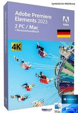 Adobe Premiere Elements 2023 Vollversion 2 Win/Mac Dauerlizenz Download NEU