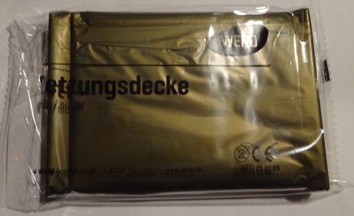 Rettungsdecke oliv silber - oliv/silber, tccc