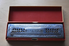 Seltene Olympia Mundharmonika