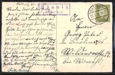 Ansichtskarte Landpoststempel