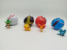 Pokémon Figuren Set – Chespin, Pikachu, Fennekin, Froakie