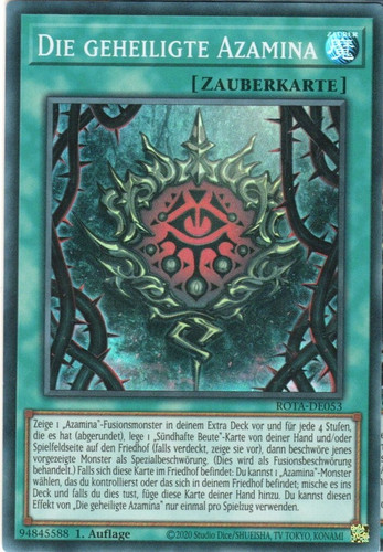 Yugioh die geheiligte - die,