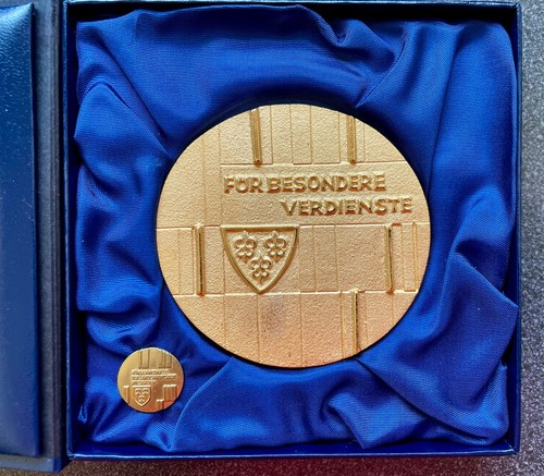Verdienstmedaille der stadt - der,