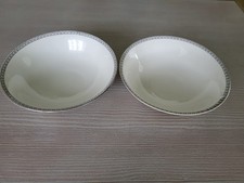 2x Schüsseln Speiseschüsseln Winterling Marktleuthen Bavaria Durchmesser ca 23cm