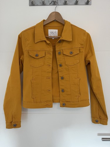Haily jeansjacke curry gelb - jeansjacke,
