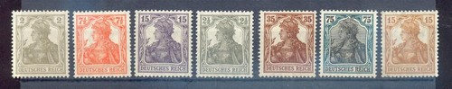 Germania 104 satz mnh - dr-germania, 98/104