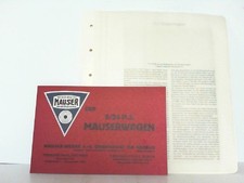 Der Mauserwagen 6/24 PS