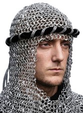 Kopf- und Helmzier schwarz -