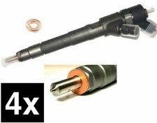 4x EINSPRITZDÜSE 0445110652 CITAN A-KLASSE 1,5CDI KANGOO CLIO RENAULT 1,5DCI K9K