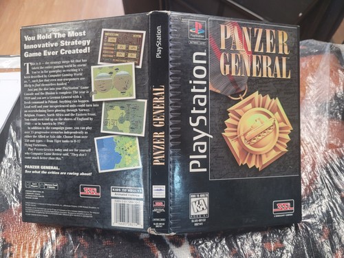 Panzer general ps1 - cib, bigbox