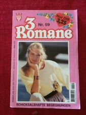 Sammler "3 Romane Schicksalshafte Begegnungen" Nr. 59 Kelter Verlag 