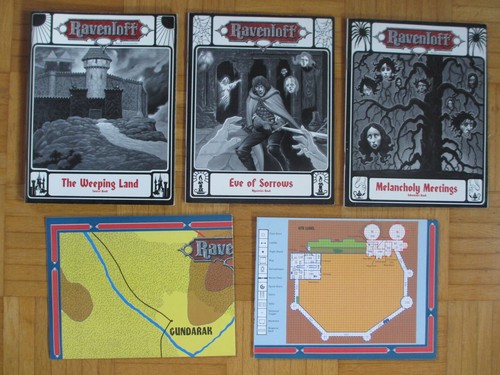 2nd edition ravenloft - 2nd,