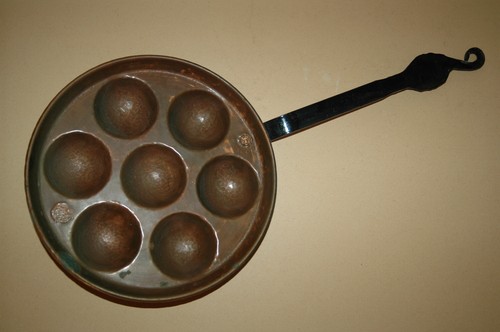 Antike eierpfanne - antike,