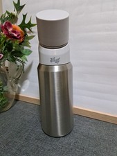Air Up Trinkflasche Edelstahl 850ml  Farbe Silber Top