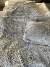 6 tlg. MONT CHALET*QVC*Doppelbett Bettwäsche*Chinchilla Optik* taupe braun